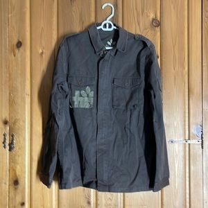 Habitat Skateboards Shirt Jacket in Brown